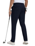 1 x RAW Customer Returns MoFiz Men s Golf Pants Stretch Slim Fit Business Sports Long Pants with 5 Pockets Navy Blue 40W 30L - RRP €37.98