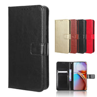 1 x Brand New TIANYUE leather case cover TCL 405, vintage wallet cell phone case PU leather case, flip wallet cell phone case with stand function card slots protective case for TCL 405-black - RRP €21.6