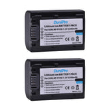 1 x RAW Customer Returns DuraPro 2Pcs 1200mAh NP-FV50 NP-FV50 Battery LCD USB Charger for Sony NP-FV30 NP-FV40 FV70 FV100 Batteries HDR-CX150E HDR-CX170 HDR-SR68 DCR-SR20E HDR-CX190 HDR-CX130 Handycams - RRP €30.05