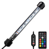 1 x RAW Customer Returns NICREW Submersible Light with Remote Control and Full Spectrum LED for Aquarium, Underwater Planted Light for Fish Tank, Waterproof Aquarium Lamp, 2W - RRP €14.99