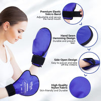 1 x RAW Customer Returns Hilph 1 pair of cooling gloves for chemotherapy and rheumatism, cooling pads gel gloves cold gloves chemo cold heat therapy with adjustable strap for hand, wrist, fingers, M - RRP €26.21