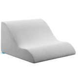 1 x RAW Customer Returns NOFFA Reading Pillow for Bed and Sofa - Memory Foam Wedge Pillow - Ergonomic Backrest Pillow - Perfect for Back Support While Relaxing, Playing, Reading or Watching TV - Wide - RRP €105.99