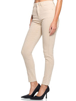 1 x RAW Customer Returns Elara Super High Waist Women s Trousers Chunkyrayan EL12-15 Beige 46 3XL  - RRP €31.94