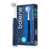 1 x RAW Customer Returns BALENE - Duotech Double-Sided Electric Toothbrush, Sonic Technology, New Generation Antibacterial Filaments, Includes 1 Medium Hardness Head, Blue. - RRP €89.9