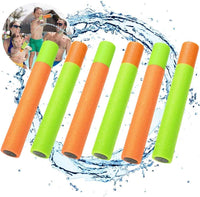 5 x Brand New Water pistol, mini water squirt gun, foam water pistol, squirt gun, water squirter 6 pieces 33 cm  - RRP €100.8