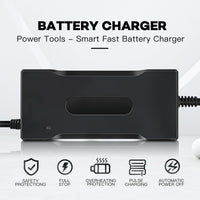 1 x RAW Customer Returns YZPOWER Scooter Charger 24V 4A Output 29.4V 4A 117W Fast Battery Charger for Scooter Electric Bike Hoverboard Electric Scooter Battery DC Connector 5.5x2.1mm - RRP €36.4