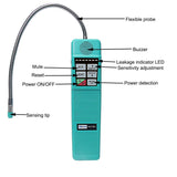 1 x RAW Customer Returns Elitech Leak Detector HLD-100 Refrigerant Leak Detector, Halogen Leak Detector, Freon HVAC CFC CFC HFC, 1 Additional Sensor Cap - RRP €42.99