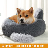 3 x Brand New Soft Plush Pet House Apply To Mini Medium Dog Cat Bed Plush Round - RRP €71.97