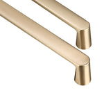 1 x RAW Customer Returns AITITAN 10 pieces handles furniture cabinet handles gold - kitchen handles 160 mm hole spacing handles for kitchen cabinets, door handles gold and furniture handles brass - RRP €29.6