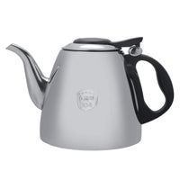 1 x RAW Customer Returns Tea kettle, stainless steel tea kettle, teapot, stove top with ergonomic handle for tea, coffee, milk 1.5L  - RRP €25.55