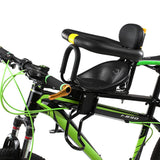 1 x RAW Customer Returns Bicycle Front Seat Child Safety Child Saddle with Pedals Support Support for MTB Racing Bike - RRP €50.99