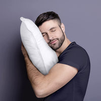 1 x RAW Customer Returns Utopia Bedding Head Pillow Set of 2 , 60 x 60 cm Sleeping Pillow, Breathable and Soft Pillow White  - RRP €24.58