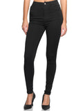 1 x RAW Customer Returns Elara women s super high waist skinny jeans made of light, thin denim Q552 black-48 - RRP €30.2