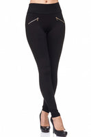 1 x RAW Customer Returns Elara Miss Anna Damen Stretch Hose Skinny Jegging Chunkyrayan A08 Black 42 XL  - RRP €27.18