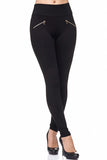 1 x RAW Customer Returns Elara Miss Anna Damen Stretch Hose Skinny Jegging Chunkyrayan A08 Black 42 XL  - RRP €27.18