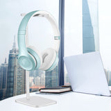 1 x RAW Customer Returns SHUOSUO Headphone Stand Aluminum Headset Holder Table with Solid Base Compatible with AirPods Max, Sennheiser, Beats, Bose, B O, Sony, etc. Silver  - RRP €20.4