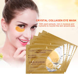 1 x Brand New Collagen Eye Patch, 5 Pairs Gold Eye Masks Moisture Anti Aging Remove Eye Bags Dark Circles and Puffiness Anti Wrinkles Moisturizing Firming Uplifting - RRP €18.0