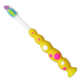 1 x RAW Customer Returns Children s toothbrushes Set of 4 sucker brushes for brushing children s teeth - RRP €22.8