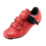 1 x RAW Customer Returns Santic cycling shoes men s click pedals road bike cycling shoes red EU 43 - RRP €60.49