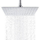 1 x RAW Customer Returns Hiendure 12 inch High Pressure Ultra Thin 304 Stainless Steel Square Rainfall Shower Head - RRP €41.0