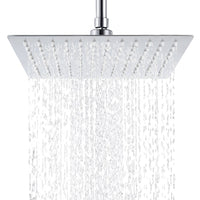 1 x RAW Customer Returns Hiendure XXL Rain Shower Head Stainless Steel Rain Shower Anti-Limescale Nozzles Shower Head Waterfall Square Rain Shower Head 30 cm - RRP €41.34