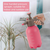 1 x RAW Customer Returns Taixinpower 2 Liter Multifunctional Hand Pressure Garden Sprayer Water Pump Pressure Sprayer Home Cleaning Spray Bottle with Adjustable Nozzle, Blant Lawn Mist Sprayer Pink  - RRP €19.99