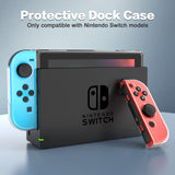 1 x RAW Customer Returns HEYSTOP Case Compatible with Nintendo Switch Accessories with Screen Protector for Nintendo Switch Dockable Protective Case with 6 Thumbstick Caps for Nintendo Switch Handles, Scratch-Resistant, Non-Slip, Shockproof - RRP €14.99