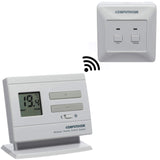 1 x RAW Customer Returns COMPUTHERM Q3RF smart wireless digital thermostat for indoor boilers, air conditioning and underfloor heating with wireless regulator - RRP €59.9