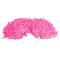 10 x Brand New Keenso 2 Pieces Cheerleading Pom Poms, Cheerleader Pompoms, Sports Dance Accessories for Parties, Pink  - RRP €139.7