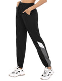 1 x RAW Customer Returns Marvmys jogging pants women cotton high waist sports pants long tracksuit pants women training pants yoga pants leisure pants sweatpants black-A L - RRP €21.99