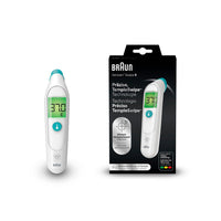 1 x RAW Customer Returns Braun TempleSwipe Forehead Thermometer color-coded temperature display, safe, hygienic, fast, clinically accurate, gentle, easy to use, for all ages  - RRP €27.0