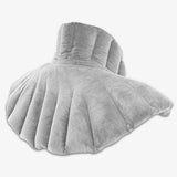 1 x RAW Customer Returns Heat pad for microwave cervical vertebrae - neck and shoulders - use warm cold - composition rice, lavender and soothing herbs - material fleece - gray - RRP €22.8