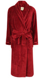 1 x RAW Customer Returns florentina women s dressing gown made of soft fleece with bow detail size S  - RRP €39.99