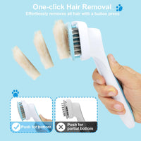 14 x Brand New Dog brush for long hair and short hair, cat brush, cleaning dog comb cat comb, cat brush animal care products for hair removal for pets, large brush combination set blue  - RRP €252.0