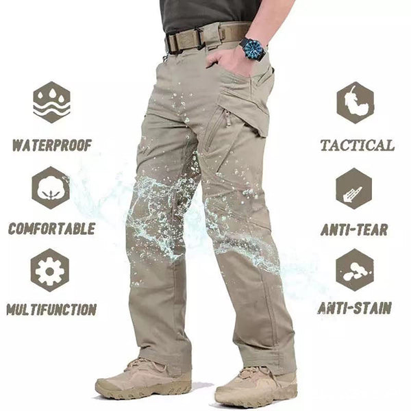 2 x Brand New siyecaoo Men s hiking trousers, cargo trousers, stretch ...