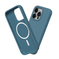 1 x RAW Customer Returns RhinoShield Case compatible with iPhone 15 Pro SolidSuit - MagSafe compatible - Shock-absorbing slim protective case with premium finish - 3.5 meter drop protection - Azure blue - RRP €44.99