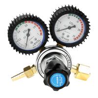 1 x RAW Customer Returns Gas bottle regulator, Co2 G5 8 Co2 regulator, Co2 regulator, beer gas regulator, gas regulator, big handle switch, dual gauge regulator, great sealing performance for cutting gas welding - RRP €30.79