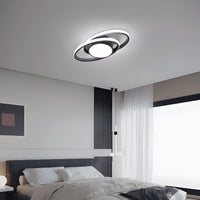 1 x RAW Customer Returns Tealight LED Ceiling Light, 39W Modern Ceiling Lamp Cool White 6500K, Round Ceiling Light for Bedroom, Living Room, Kitchen, Dia 39cm - RRP €32.99