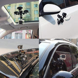 1 x RAW Customer Returns Homeet Super Car Suction Cup Mount Camera Suction Cup Tripod Action Camera Suction Cup 1 4 Ball Head 360 Degree Rotating for Camera Camcorder Suction Cup Holder - RRP €18.99