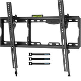 1 x RAW Customer Returns BONTEC TV wall mount for 37-86 inch LED LCD OLED Plasma flat curved TVs, tiltable TV mount for TVs up to 75 kg, max. VESA 600x400mm, spirit level and cable ties included - RRP €26.99