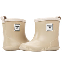 1 x RAW Customer Returns Weishuo Children s Wellington Boots Waterproof Boots Rain Shoes for Toddlers Boys Girls 1-8 Years Manufacturer Size 14 EU Size 22 23 Gray White - RRP €22.99