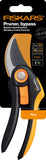 3 x RAW Customer Returns Fiskars Bypass Secateurs, Plus, P521, for fresh branches and twigs, non-stick coating, stainless steel blades, length 20.1 cm, black orange, 1057167 - RRP €53.58