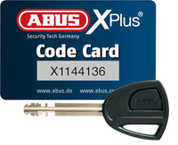 1 x RAW Customer Returns ABUS lock-chain combination Granit Extreme Plus 59 - motorcycle lock made of 12 mm thick hexagonal chain - ABUS security level 20 - 170 cm chain length - RRP €221.0