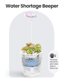 1 x RAW Customer Returns iDOO Indoor Herb Garden with LED Plant Lamps, Hydroponic Growing System with Automatic Timer, Hydroponic or Soil Plants, Height Adjustable Hydroponic Indoor Growing System, 6 Pods, White - RRP €64.88