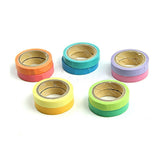 6 x RAW Customer Returns ROSENICE Washi Tape Colorful Decorative Adhesive Tape 10pcs  - RRP €68.1