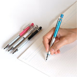 1 x RAW Customer Returns Uni mechanical pencil Kurutoga, high-quality model 0.5 mm blue - RRP €18.76