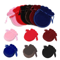 1 x RAW Customer Returns Csirnto bags colorful velvet 60 pieces jewelry bags velvet bags velvet gift bags with drawstring made of velvet gift velvet bags velvet drawstring bags velvet bags jewelry bags velvet bags small - RRP €15.48