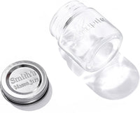 1 x RAW Customer Returns Smiths Mason Jars Chupitos Mini Mason Jars with Lids - Chupitos Shot Glasses Pack of 6 - Mini Jam Jars with Lids for Vintage Themed Parties - Premium Food Grade Glass - RRP €15.17