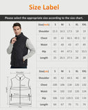 1 x RAW Customer Returns FERNIDA Heated Vest for Men Women, Winter Warm Outdoor USB Charging Electric Heated Vest with 8 Heated Zones Battery Not Included , Black, M - RRP €60.49