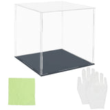 1 x RAW Customer Returns Belle Vous Transparent Acrylic Display Case - 20 x 20 x 20 cm - Large Dustproof Acrylic Display Case for Action Figures, Toys, Mini Figures, Collectibles and Models - RRP €19.44